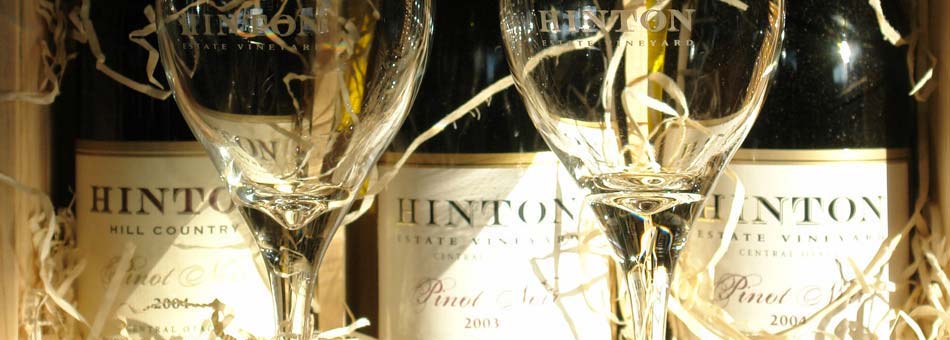 Wine at Hinton's